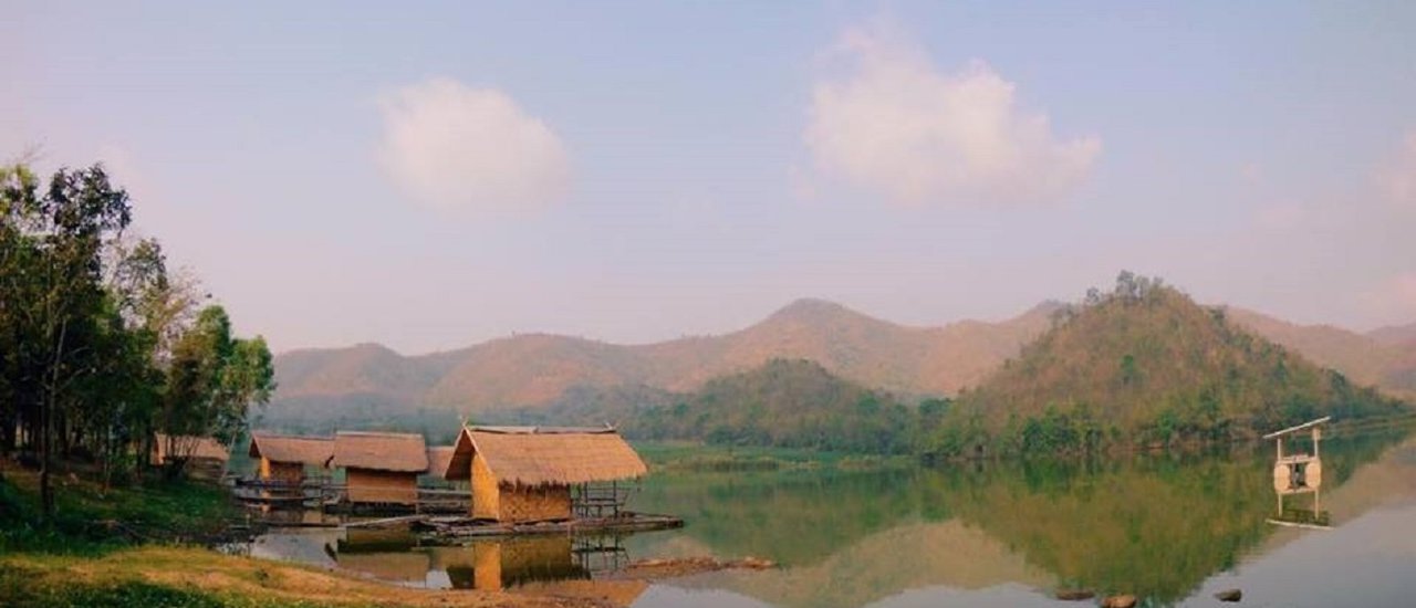 cover "The Valley Basin Reservoir," the Pang Ung of Suphan Buri Province.