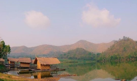 cover "The Valley Basin Reservoir," the Pang Ung of Suphan Buri Province.