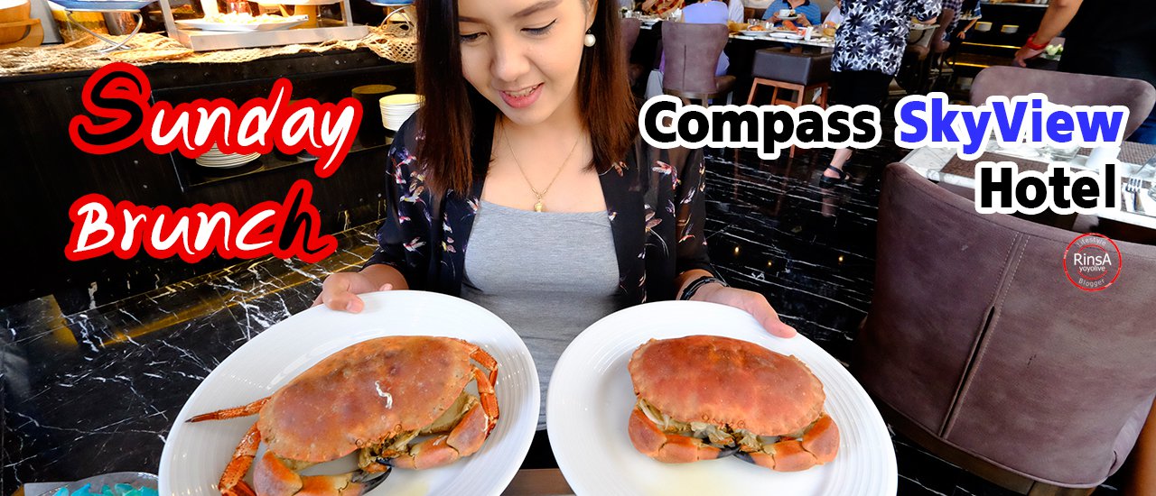 cover Giant Crab Feast! Sunday Brunch Buffet at Compass SkyView Hotel