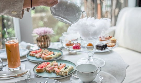 cover Afternoon tea at The Living Room, Park Hyatt Bangkok.