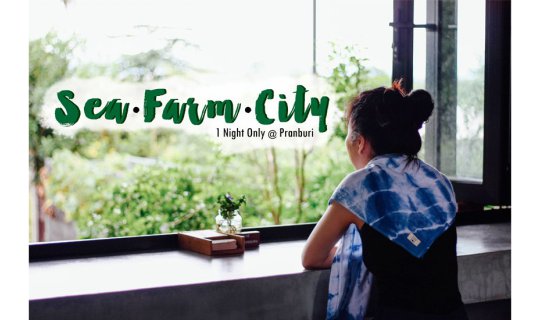 cover Sea, Farm, City: One Night in Pranburi