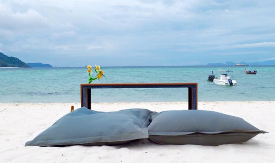 cover "Chill by the beach in front of Koh Lipe" - A stunning view from Koh Lipe's west coast.