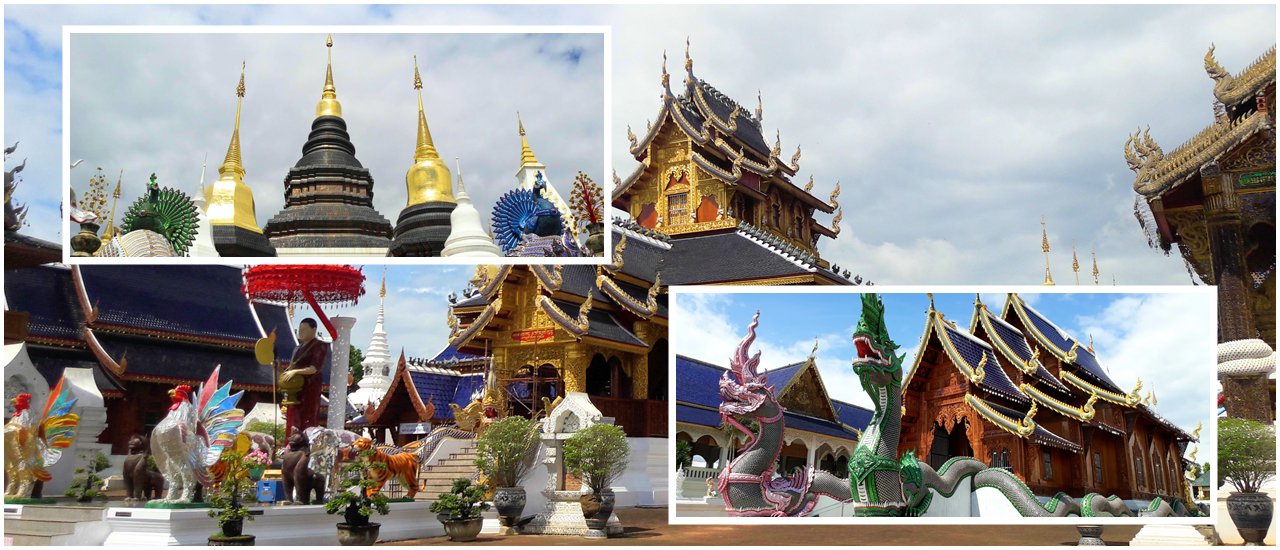 cover Admiring the Magnificent Lanna Buddhist Art of "Wat Den Sali Sri Mueang Gan"