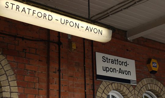 Cover Stratford-upon-Avon, England: Take a train journey to the birthplace...