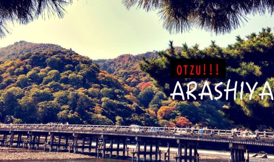 Cover Let's go see the autumn leaves at Arashiyama....