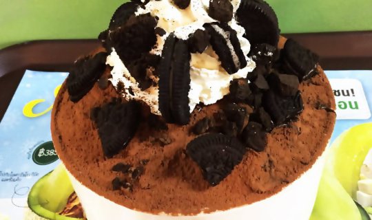 Cover Oreo Bingsu ^^ A delightful bingsu for Oreo lovers....