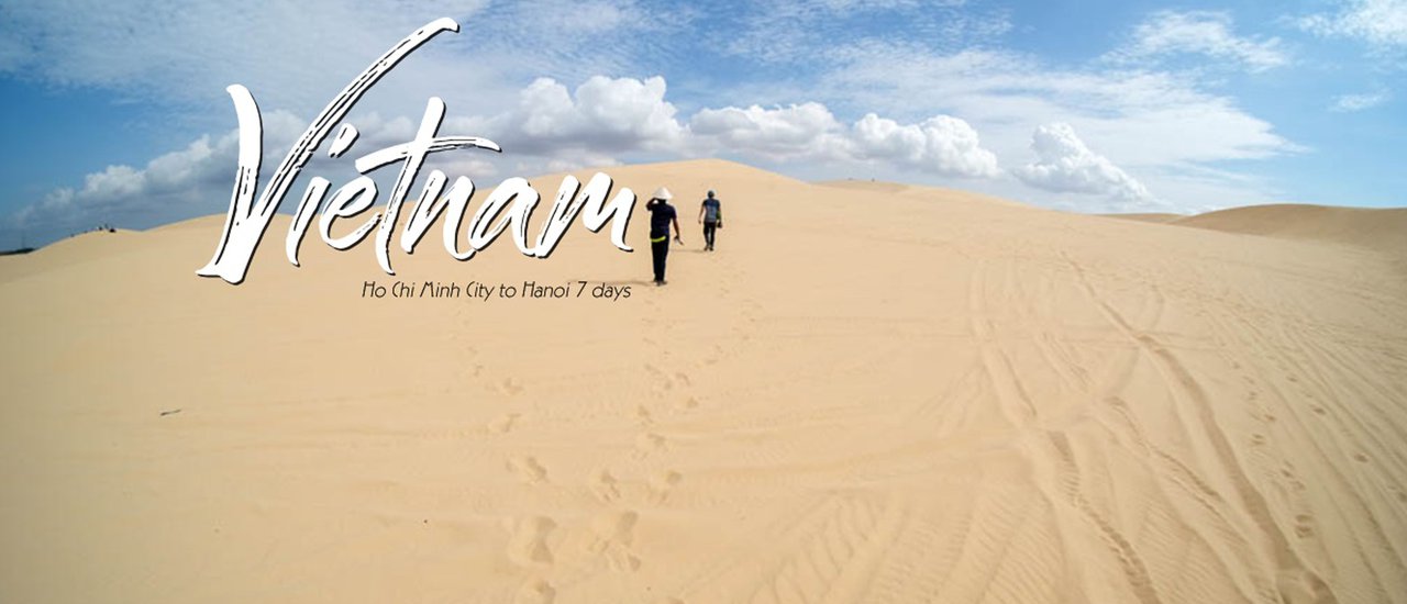 cover Southern, Central, and Northern Vietnam: 7 days, 7,000 kilometers