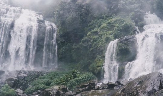 Cover Magnificent Waterfall - Bolaven Plateau...