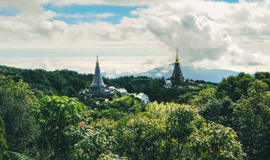 Cover Pay respects at two sacred pagodas, then visit the enchanting waterf...