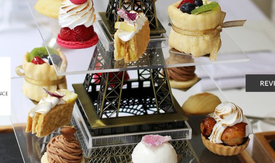 cover Afternoon Tea with the Latest Voyage à Paris Set at Café Cafe Claire, Oriental Residence