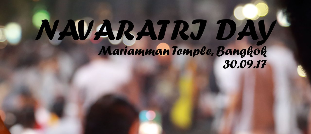 cover This Navratri will be unforgettable @Wat Kaek.