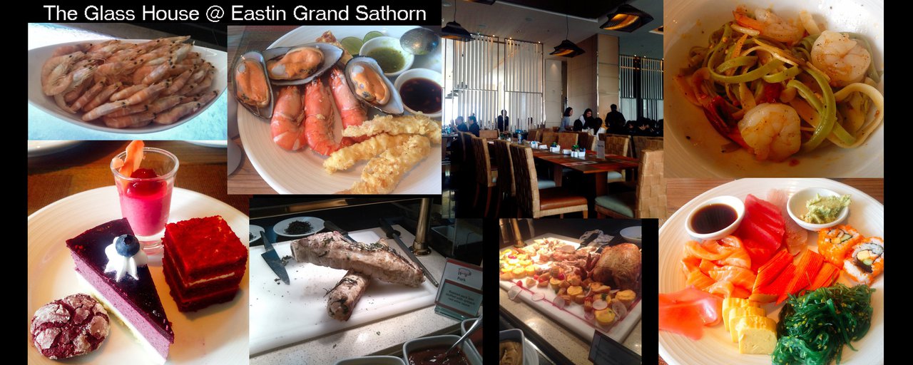 cover Eat All You Can at a 5-Star Hotel for 500 Baht at The Glass House, Eastin Grand Hotel Sathorn