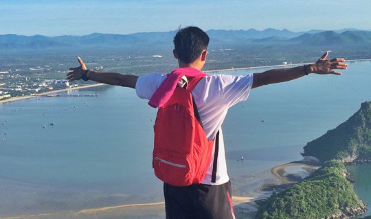 cover Solo Adventure in the Three Bays City: Conquering Khao Lom Muak