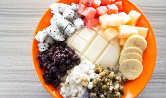 cover Chilled tofu with Cordyceps, perfectly sweet and refreshingly cool.