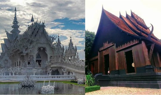 Cover White & Black in Chiang Rai: Wat Rong Khun & Baan Dam Museum...