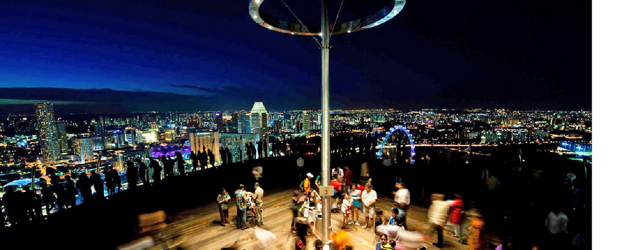 cover Marina Bay Sands SkyPark: A Bird's-Eye View of Singapore



The Marina Bay Sands SkyPark offers a breathtaking panoramic view of Singapore from above.