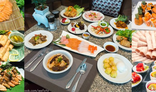 Cover International Buffet Review at Chaophraya Park Hotel...