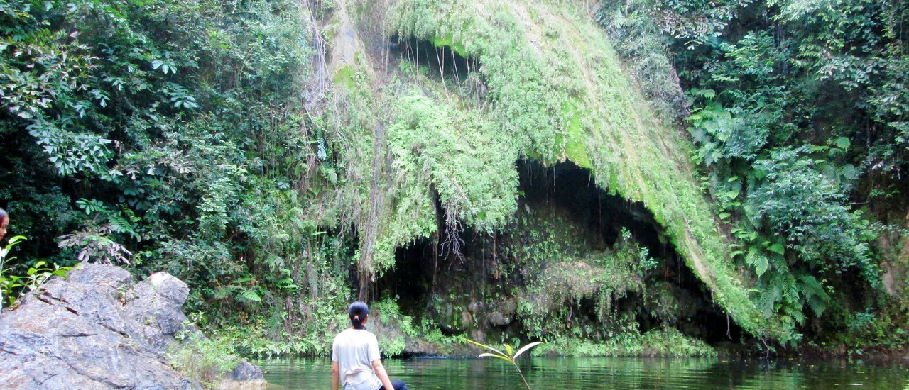 cover "Enjoy a relaxing walk with stunning views at Pa Nam Yod Waterfall in Phetchaburi."