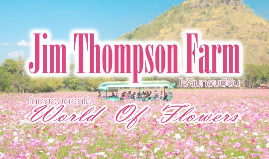 Cover Stroll through a world of flowers with "PareAekTrip" at Jim Thompson...