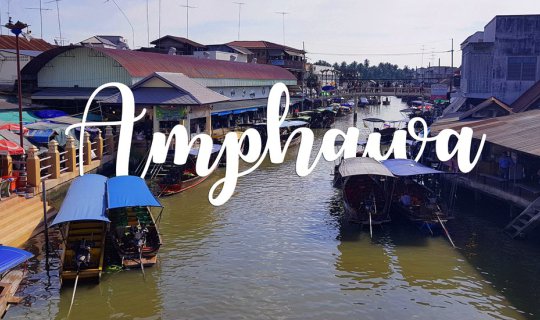 cover Amphawa, no matter how many times I visit, I never get tired of it.