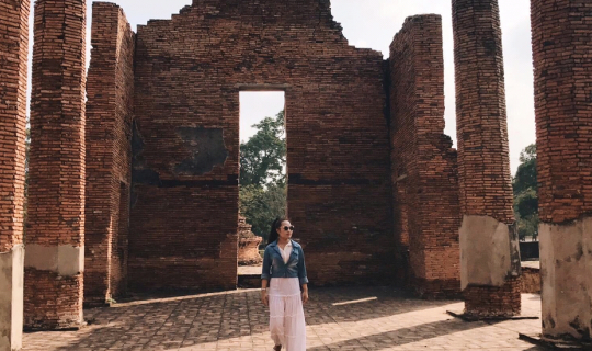 cover Paying Respects and Making Merit at 9 Ayutthaya Temples