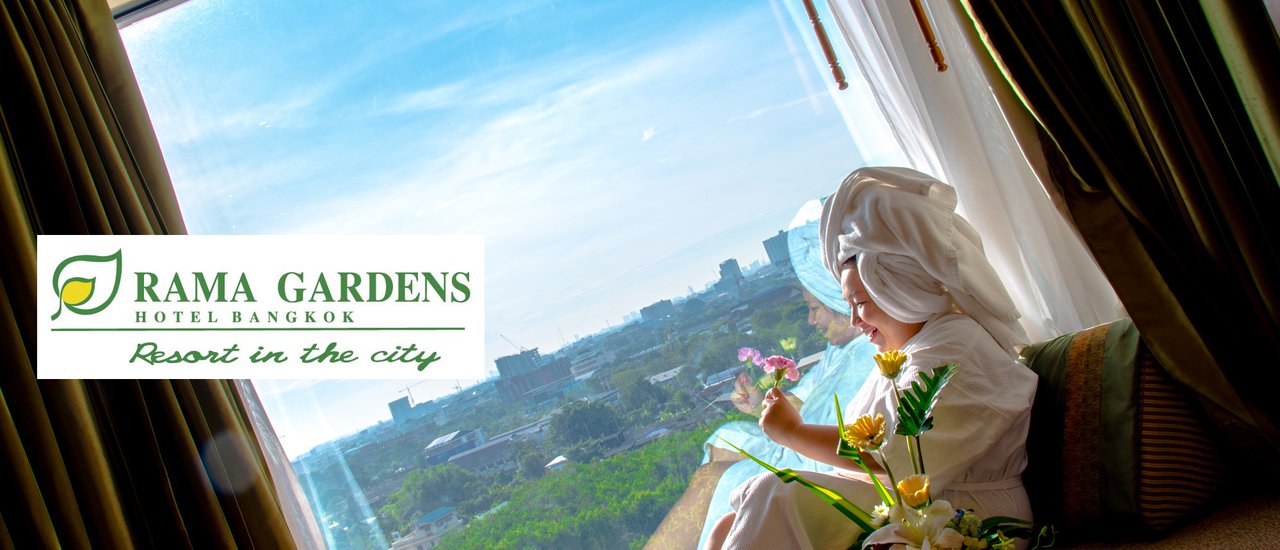 cover Relax and enjoy the view at Rama Gardens Hotel, Bangkok.