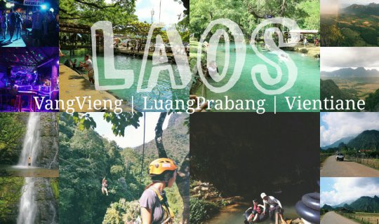Cover Traveling solo in Laos is not difficult. Vang Vieng, Luang Prabang, ...