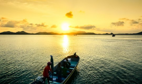 cover Chic Sea Trip: Diving at Koh Taloo, Squid Fishing at Koh Pitaak, and Elephant Safari at Kui Buri National Park