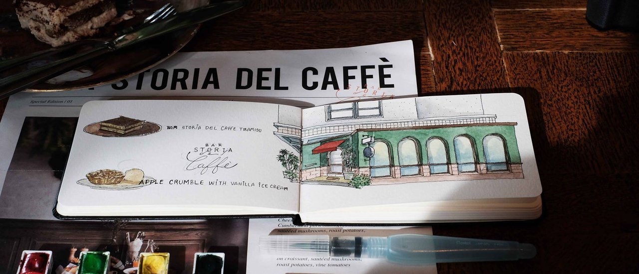 cover Great Cafes in 2017: Draw, Travel, Eat 

This phrase translates to "Great Cafes in 2017: Draw, Travel, Eat." It appears to be the title of a blog post or article about cafes that are worth visiting in 2017.