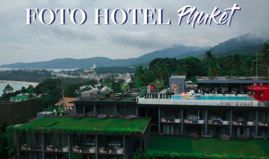 Cover Relax in Chic, Cool, and Luxurious Style at FOTO HOTEL Phuket...