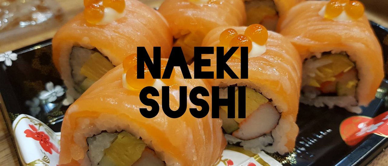 cover Salmon Roll คำโต จาก NAEKI Sushi สาขา Exchange Tower