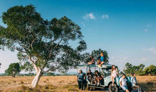 cover Eating Crab, Running Through the Savannah, at Koh Phrathong, Phang Nga Province