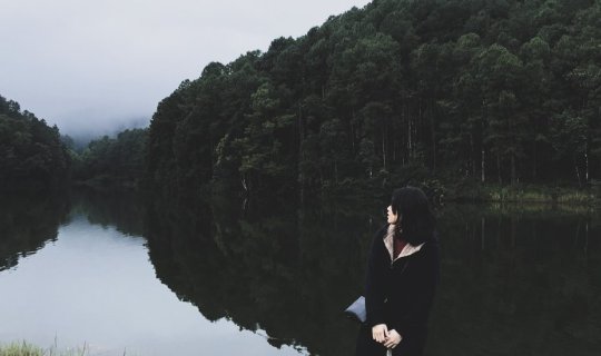 cover Touch the Mist at Pang Ung, Rak Thai Village