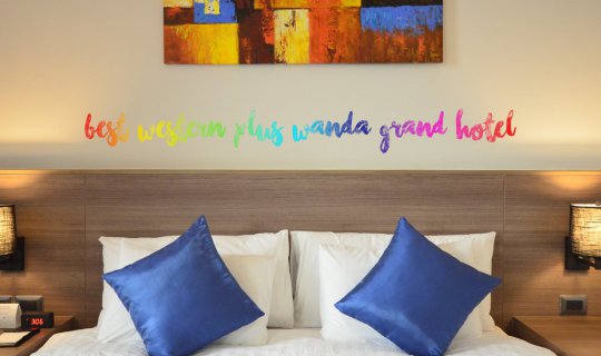 cover Best Western Plus Wanda Grand Hotel: Relaxation on Your Vacation, Conveniently Located on Chaeng Watthana Road.