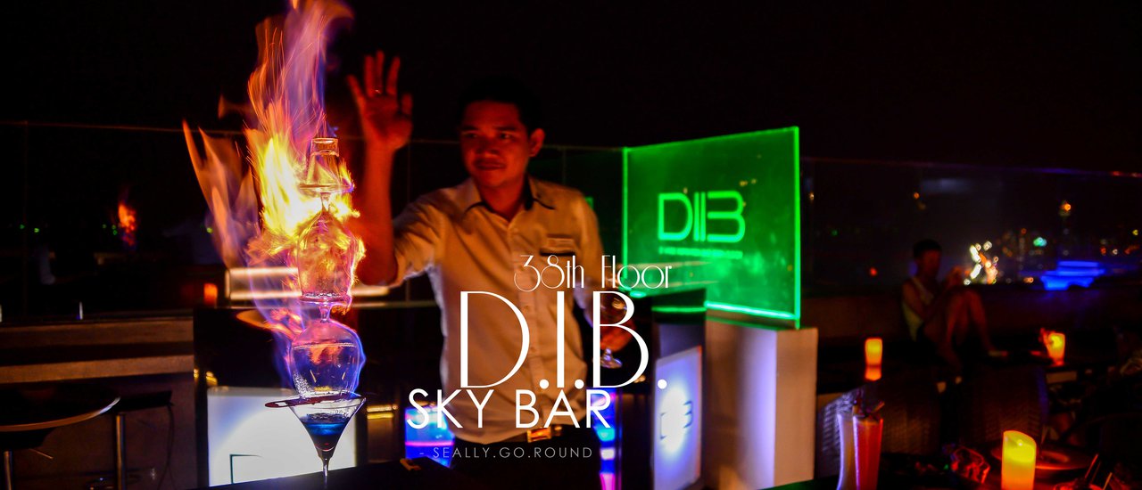 cover Fire-breathing cocktails on the 38th floor at D.I.B. sky bar | D Varee Jomtien Beach