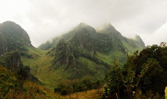cover Doi Luang Chiang Dao on a Sunless Day
Doi Luang Chiang Dao on a day without sunlight.