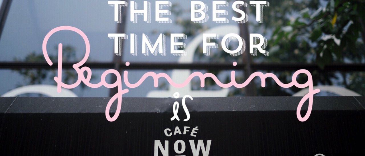 cover Now or Never? Indulge in the atmosphere and delicious drinks at Cafe Now, Town in Town.