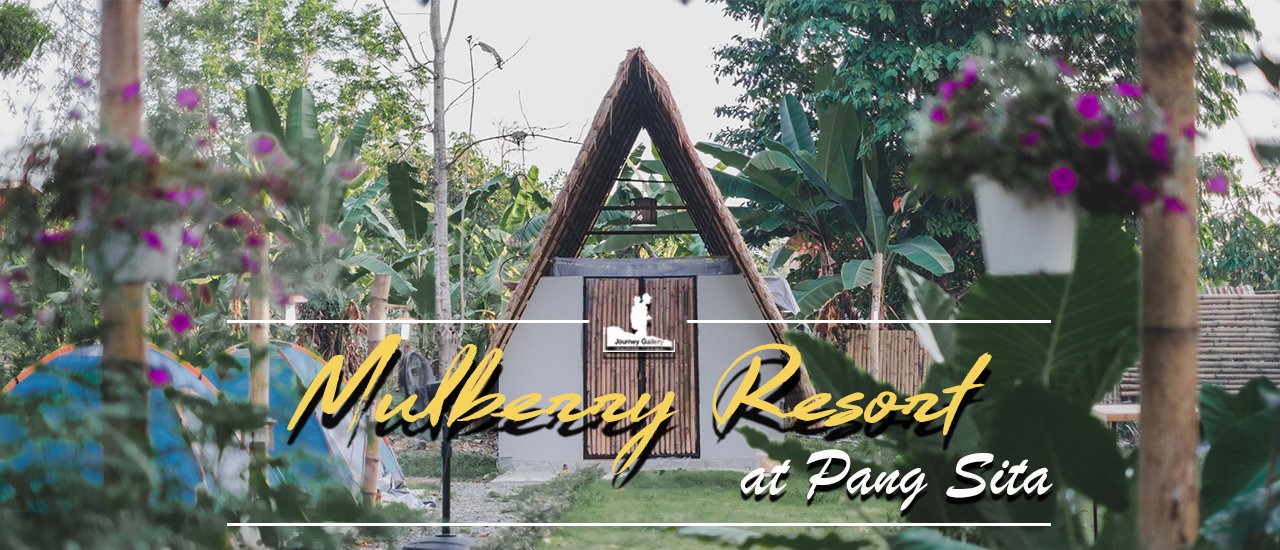 cover Mulberry Resort Pang-Sita 

This translates to:

Mulberry Resort Pang-Sita