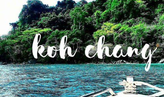 Cover Koh Chang, not just a beautiful island, you know....