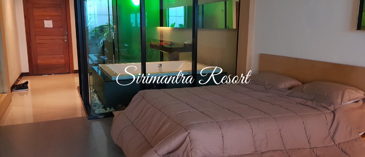 cover Sirimantra Hotel: Relax in a spa bath for only 1490 baht per night.