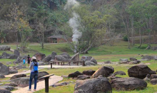 cover Soak in hot spring water, onsen style, at Fang Hot Spring.