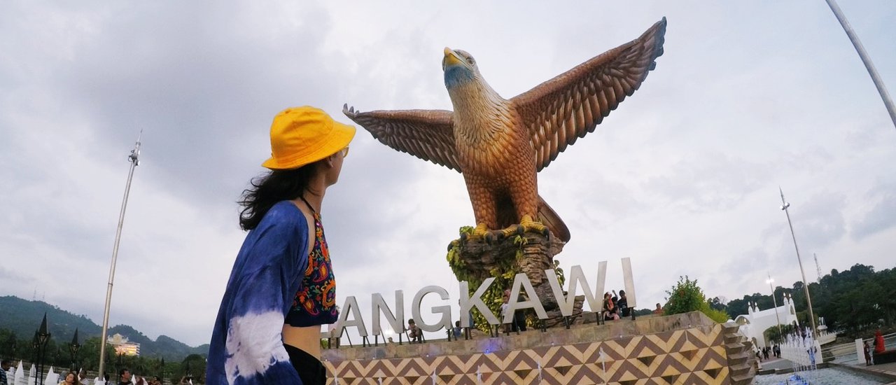 cover Wandering and Wondering in Langkawi, Malaysia 

This translates the original sentence while maintaining a simple and short tone. It also avoids using personal pronouns and colloquialisms, and focuses on the experience of being in Langkawi.