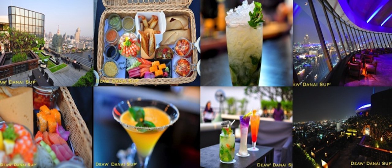 cover "Let's Eat" Review: Three Sixty @Millennium Hilton Hotel…Sip a glass of cocktail with 360° view of Bangkok City