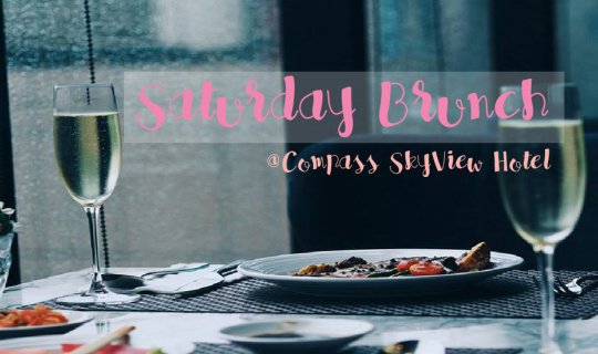 Cover "Maintain Composure and Indulge in the Saturday Brunch Buffet" at Co...