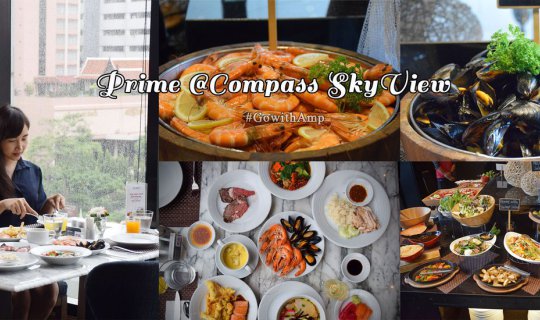 Cover Saturday Brunch Buffet at Compass SkyView...