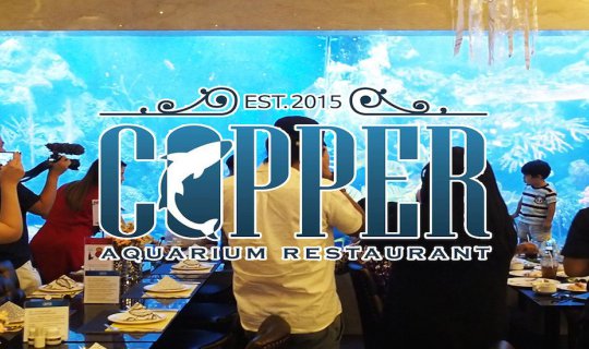 Cover Seafood Buffet 4 Pay 3 in Aquarium Atmosphere with Fish Feeding Show...