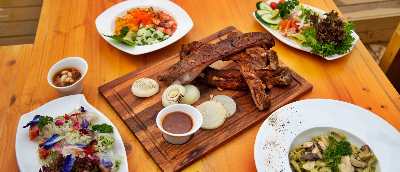 cover Exhausted after giving it your all? Come and relax with a delicious rack of ribs at "Kinnadee".