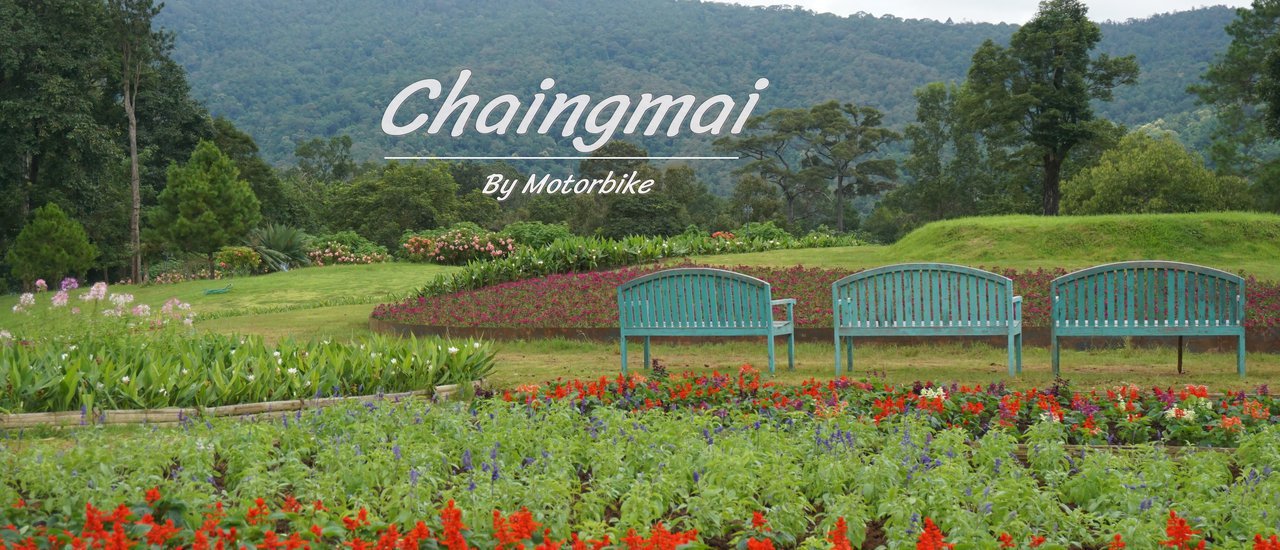 cover Chiang Mai in Rainy Season by Motorbike