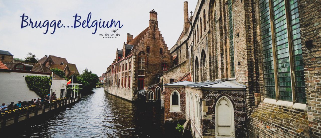 cover Bruges: The Venice of the North... in the Kingdom of Belgium.