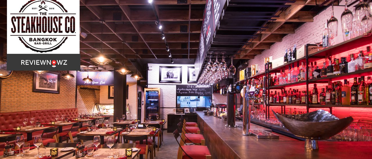 cover The Steakhouse Co Bangkok, a new steakhouse in Silom, offers three steak menus.